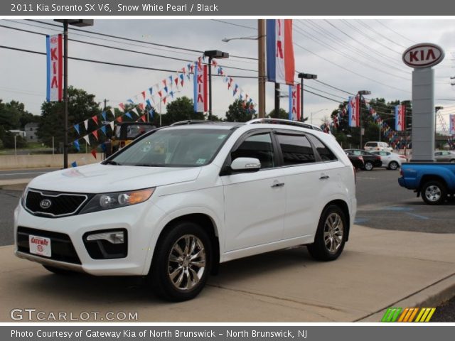 2011 Kia Sorento SX V6 in Snow White Pearl