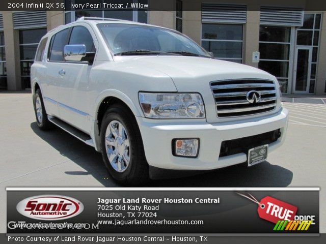 2004 Infiniti QX 56 in Ivory Pearl Tricoat