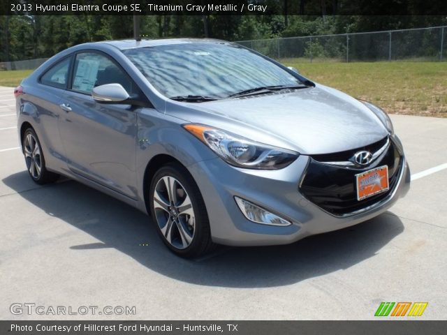2013 Hyundai Elantra Coupe SE in Titanium Gray Metallic
