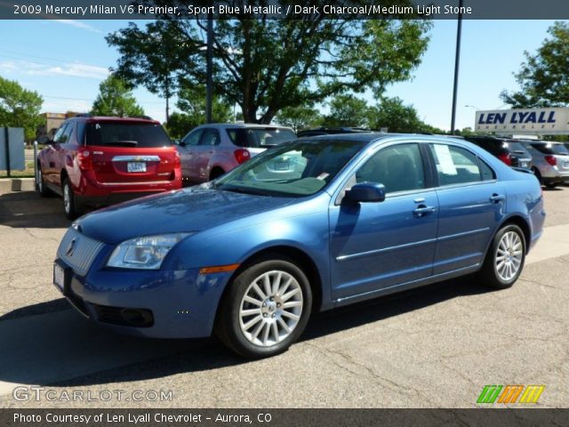 2009 Mercury Milan V6 Premier in Sport Blue Metallic