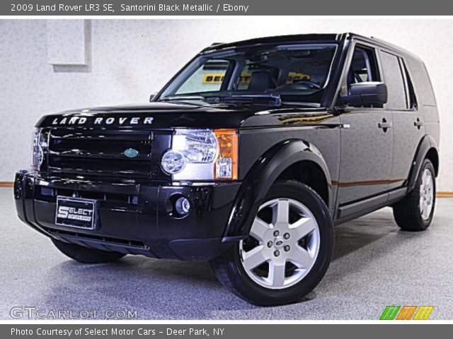 2009 Land Rover LR3 SE in Santorini Black Metallic