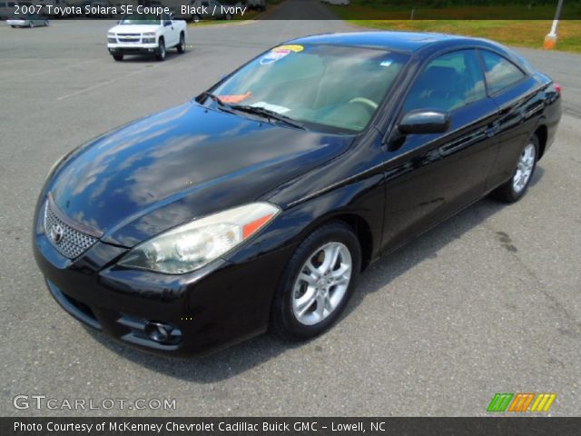 2007 Toyota Solara SE Coupe in Black