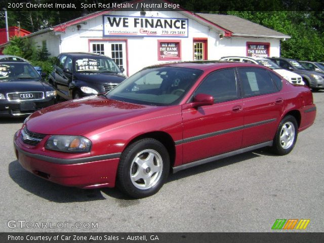 2005 Chevrolet Impala  in Sport Red Metallic