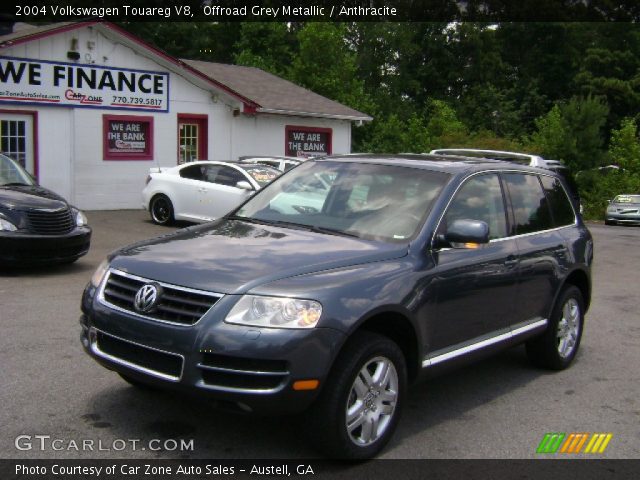 2004 Volkswagen Touareg V8 in Offroad Grey Metallic