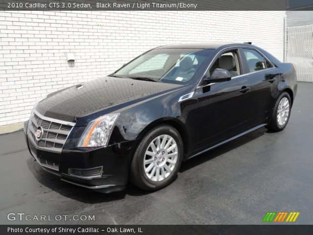 2010 Cadillac CTS 3.0 Sedan in Black Raven