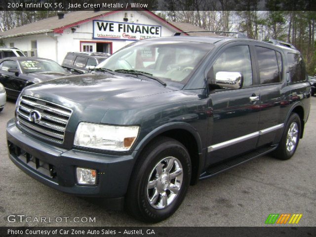 2004 Infiniti QX 56 in Jade Green Metallic