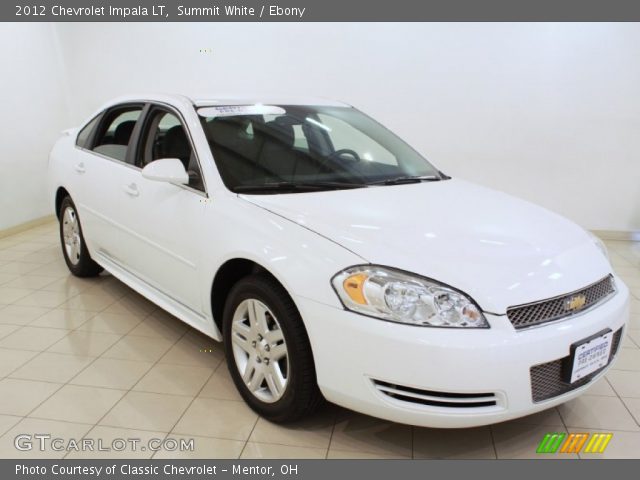 2012 Chevrolet Impala LT in Summit White