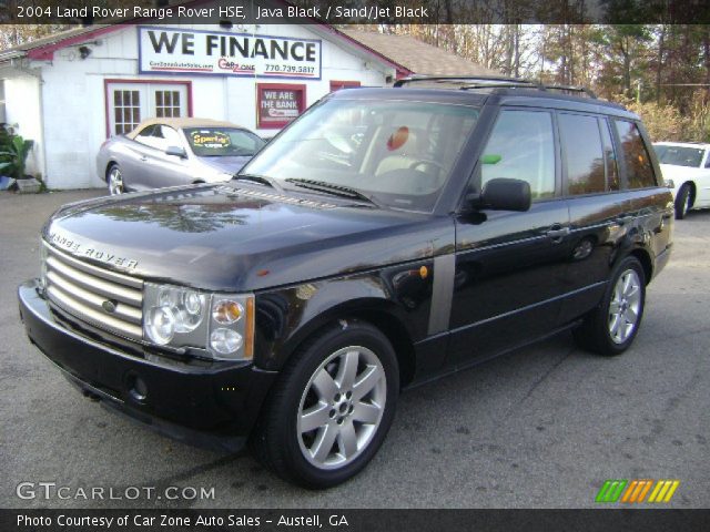 2004 Land Rover Range Rover HSE in Java Black