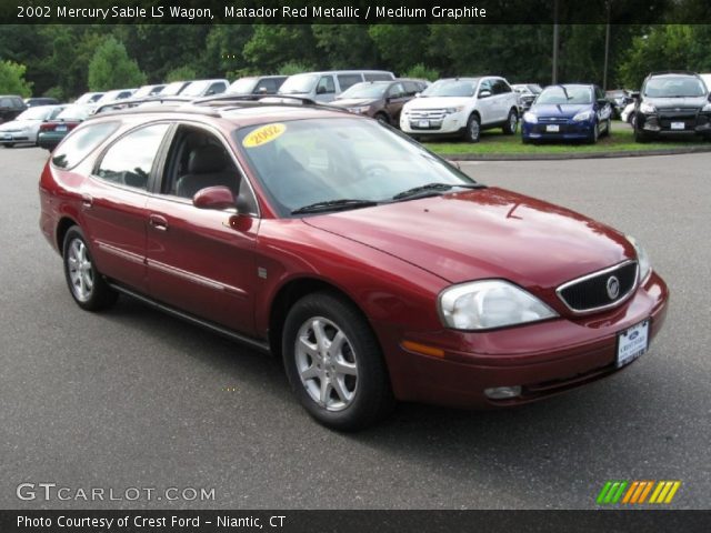 2002 Mercury Sable LS Wagon in Matador Red Metallic