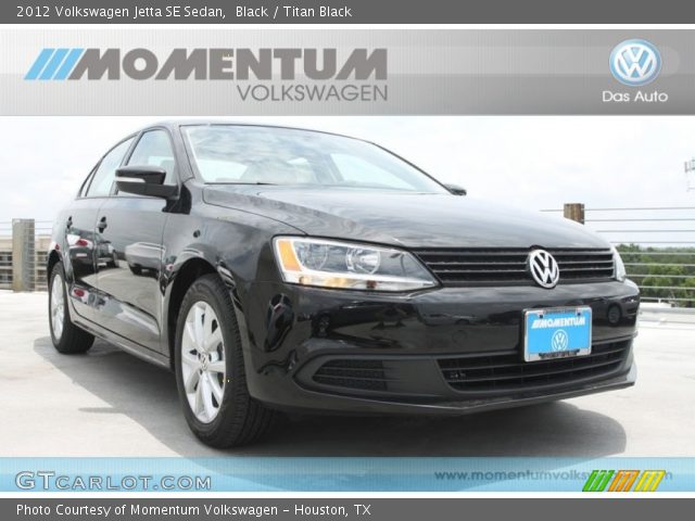 2012 Volkswagen Jetta SE Sedan in Black