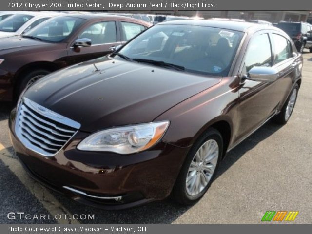 2012 Chrysler 200 Limited Sedan in Deep Auburn Pearl