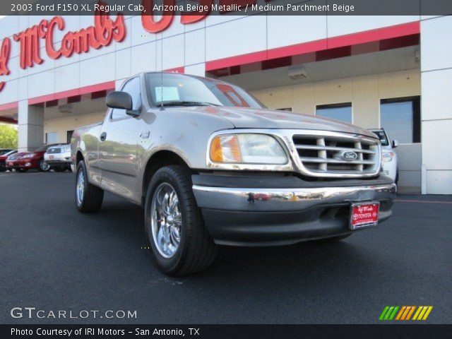 2003 Ford F150 XL Regular Cab in Arizona Beige Metallic