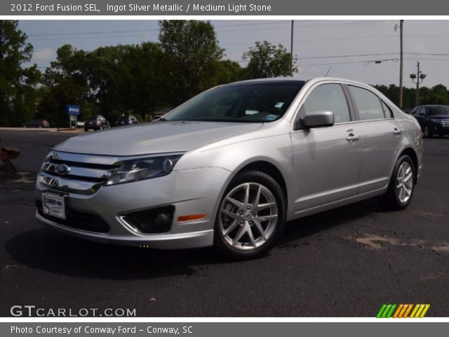 2012 Ford Fusion SEL in Ingot Silver Metallic
