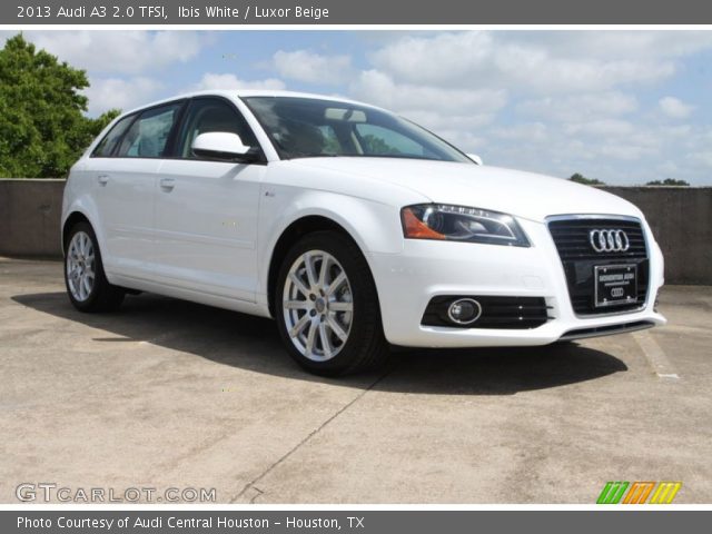 2013 Audi A3 2.0 TFSI in Ibis White