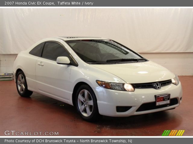 2007 Honda Civic EX Coupe in Taffeta White