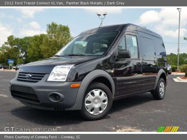 2012 Ford Transit Connect XL Van in Panther Black Metallic
