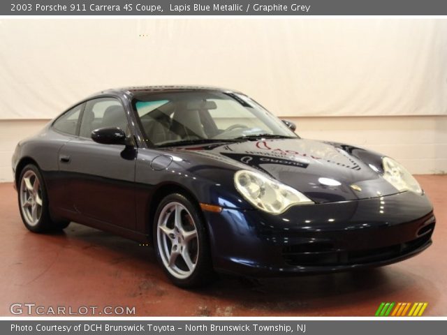 2003 Porsche 911 Carrera 4S Coupe in Lapis Blue Metallic