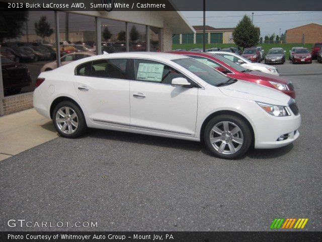 2013 Buick LaCrosse AWD in Summit White