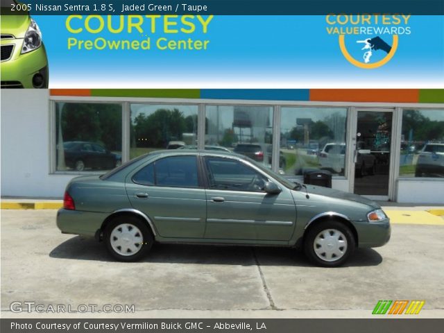 2005 Nissan Sentra 1.8 S in Jaded Green