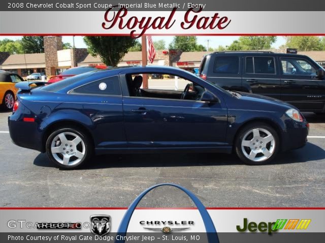 2008 Chevrolet Cobalt Sport Coupe in Imperial Blue Metallic