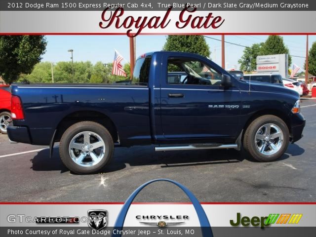 2012 Dodge Ram 1500 Express Regular Cab 4x4 in True Blue Pearl