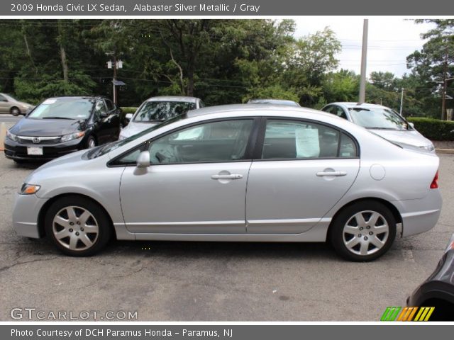 2009 Honda Civic LX Sedan in Alabaster Silver Metallic