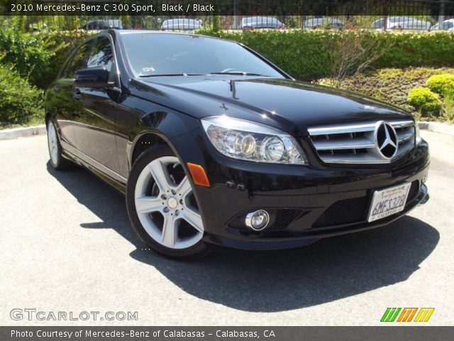 2010 Mercedes-Benz C 300 Sport in Black