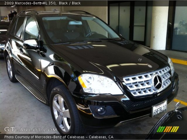 2009 Mercedes-Benz ML 350 in Black
