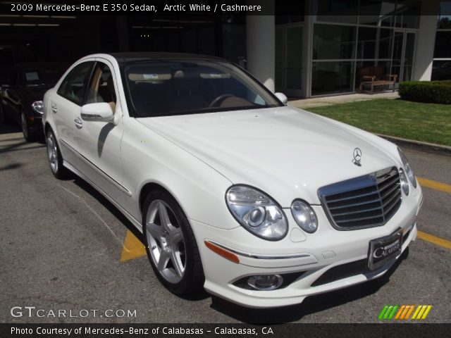 2009 Mercedes-Benz E 350 Sedan in Arctic White