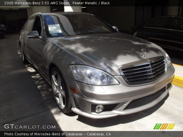 2008 Mercedes-Benz S 63 AMG Sedan in Pewter Metallic