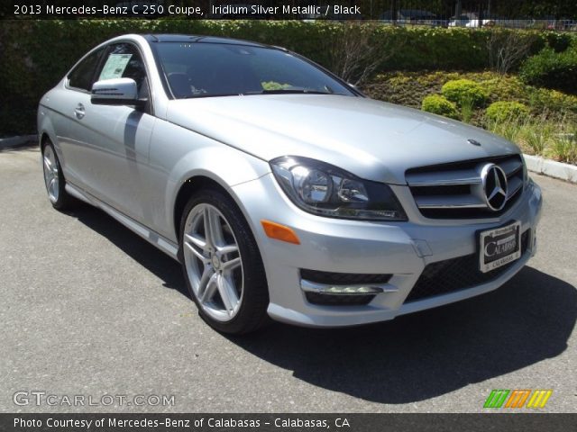 2013 Mercedes-Benz C 250 Coupe in Iridium Silver Metallic