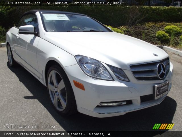 2013 Mercedes-Benz E 350 Cabriolet in Diamond White Metallic