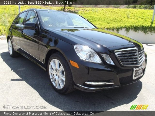 2013 Mercedes-Benz E 350 Sedan in Black