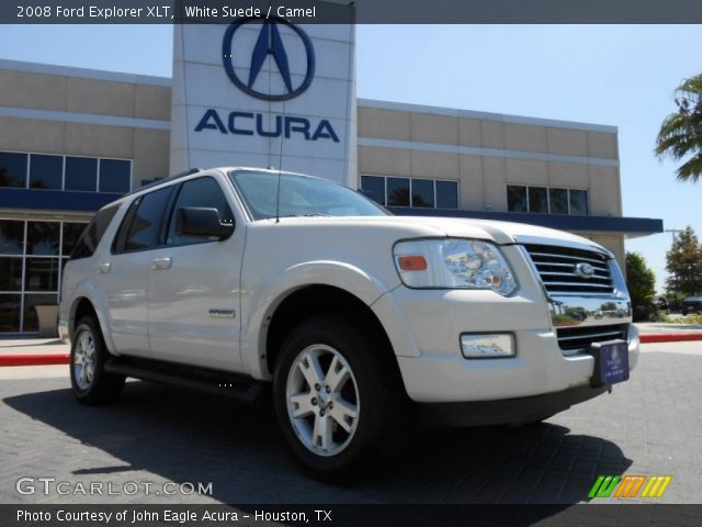 2008 Ford Explorer XLT in White Suede