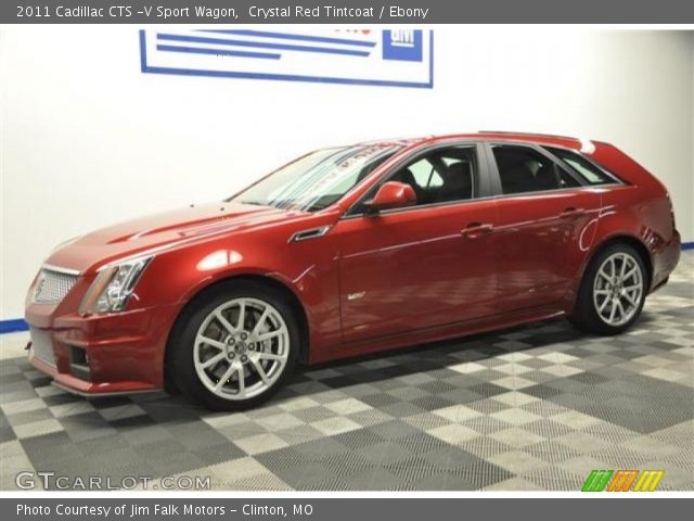 2011 Cadillac CTS -V Sport Wagon in Crystal Red Tintcoat