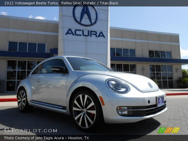 2012 Volkswagen Beetle Turbo in Reflex Silver Metallic
