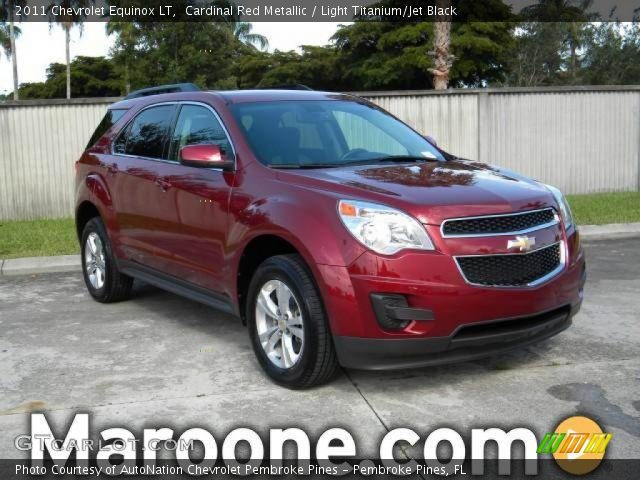 2011 Chevrolet Equinox LT in Cardinal Red Metallic