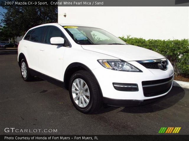 2007 Mazda CX-9 Sport in Crystal White Pearl Mica