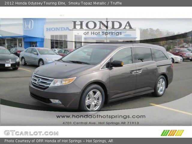 2012 Honda Odyssey Touring Elite in Smoky Topaz Metallic
