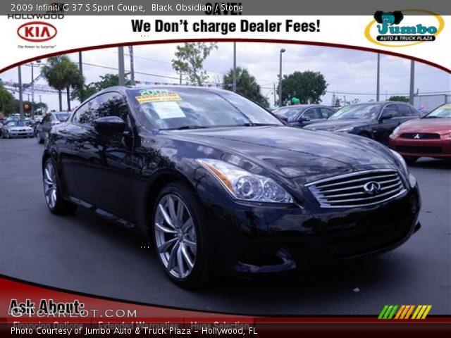 2009 Infiniti G 37 S Sport Coupe in Black Obsidian