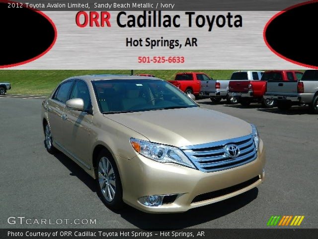 2012 Toyota Avalon Limited in Sandy Beach Metallic