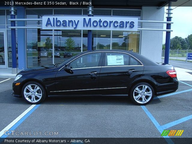 2013 Mercedes-Benz E 350 Sedan in Black