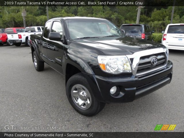 2009 Toyota Tacoma V6 PreRunner Access Cab in Black Sand Pearl