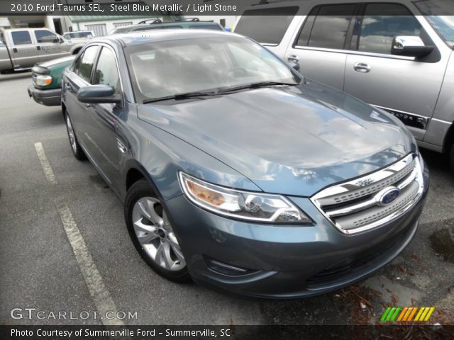 2010 Ford Taurus SEL in Steel Blue Metallic