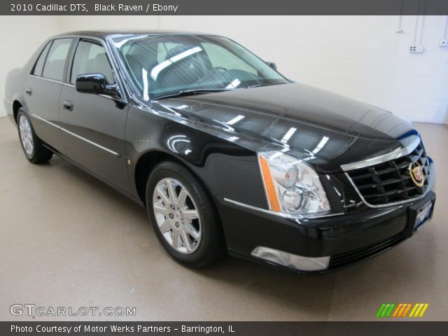 2010 Cadillac DTS  in Black Raven