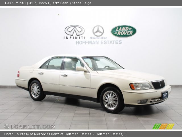 1997 Infiniti Q 45 t in Ivory Quartz Pearl