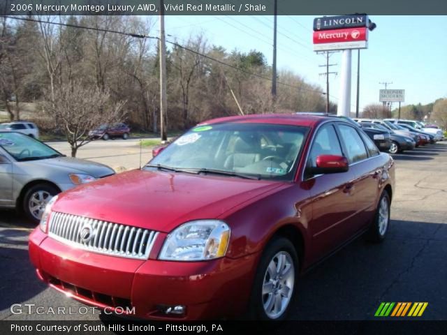 2006 Mercury Montego Luxury AWD in Vivid Red Metallic