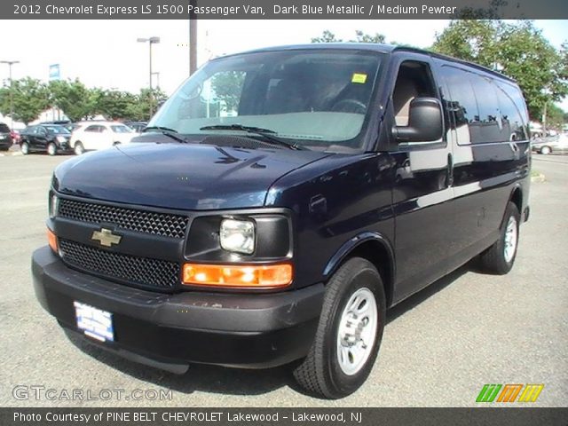 2012 Chevrolet Express LS 1500 Passenger Van in Dark Blue Metallic