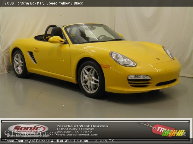 2009 Porsche Boxster  in Speed Yellow