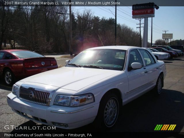 2007 Mercury Grand Marquis LS in Vibrant White